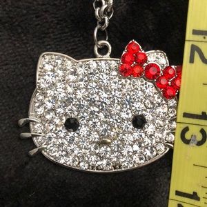 Hello Kitty medallion necklace